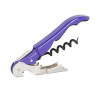 PULLTAP'S GENUINE Classic 500 (Violeta) Abridor de Vino, Sacacorchos de camarero profesional. Incluye doble palanca articulada, navaja cortacápsulas y abridor de tapones. Fabricado en España