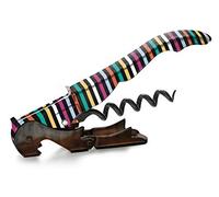 PULLTAP'S GENUINE Mil Rayas 900. Abridor de Vino, Sacacorchos de camarero profesional estilo rayado. Incluye doble palanca articulada, navaja cortacápsulas tipo cúter y abridor. Fabricado en España