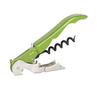 PULLTAP'S GENUINE Slider 900 (Verde Limón) Abridor de Vino, Sacacorchos de camarero profesional. Incluye doble palanca articulada, navaja cortacápsulas y abridor de tapones. Fabricado en España