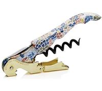 PULLTAP'S GENUINE Trencadís 500. Abridor de Vino, Sacacorchos de camarero profesional estilo Barcelona. Incluye doble palanca articulada, navaja cortacápsulas y abridor de tapones. Fabricado en España