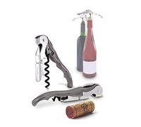 Pulltex Pulltap's Classic Graphite - Sacacorchos + paquete, multicolor, vino