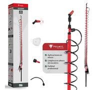 PULMIC Lanza Telescópica Pulverizador 5 Metros. Ergonómica. Extensible. Profesional. Ajustable hasta 5m. Aplicaciones en Altura. Ultra Ligera. Compatible con cualquier sulfatadora para fumigar.