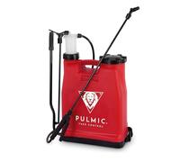 Pulmic Pulverizador Manual de Espalda 16L.Sulfatadora Profesional para Fumigar. Mochila de Pulverizar para Herbicida y Control de Plagas o Insecticida. Lanza Fibra de Vidrio 67cm. Fabricado en España