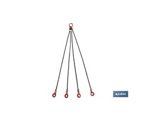 Pulpo cadena 8mm. gº80 4rx2m