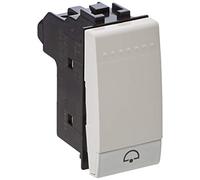Pulsador 10A campana iluminable1 móduloBTICINO Livinglight N4042NBlanco