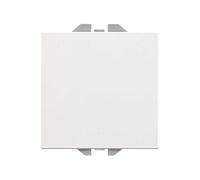 Pulsador ancho Simon 20000150-090 Simon 270 Blanco 2 modulos