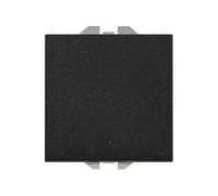 Pulsador ancho Simon 20000150-098 Simon 270 Negro Mate 2 modulos