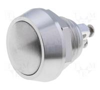 Pulsador antivandalico abierto reposo 2a/36vdc ip65 off-(on)