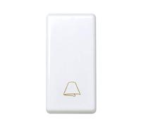 Pulsador campana estrecho Simon 27 BLANCO 27150-64