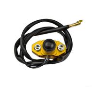 Pulsador de 12 V 10 A para bocina de arranque para interruptor de luz (Kg | CNC para carcasa de aluminio, IP65 impermeable, resistente al polvo, resistente para lluvia y exterior