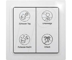 Pulsador de pared Funk TF-4PT, perfil EnOcean (TF-4PT)