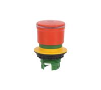 Pulsador de seguridad miniatura 30mm para agujero 22mm 197537