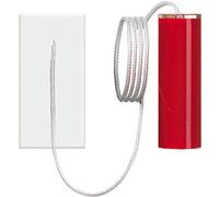 Pulsador de tirador estrechoBTICINO Axolute HD4033 Blanco 1 módulo
