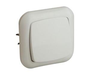 Pulsador empotrar blanco