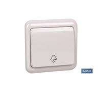 PULSADOR EMPOTRAR MODELO PACIFIC BLANCO 10A