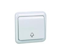 Pulsador empotrar modelo pacific blanco 10a