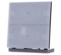 Pulsador KNX sensor 4 comf.2f TS4 anthr. - Sensor táctil para domótica KNX 5002028 | Gira | 5002028 | Sensor táctil con bus de comunicación