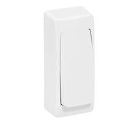 Pulsador Legrand leg97609 blanco estrecho