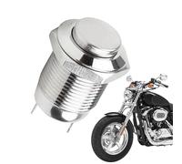 Pulsador Momentáneo Botón de Rearme Automático | Interruptor de arranque metálico para coche camión sedán SUV Camping-Car barco electrónico e