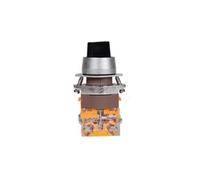 Pulsador no iluminado LAY39-11X/31 3 posiciones auto-bloqueante 1NO+1NC | Pulsador redondo 22mm auto-bloqueante selector 3 posiciones 1NO+1NC no iluminado
