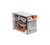 Pulsador relé miniatura 4P 7A 24V CA 55.34.8.024.0040