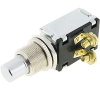 Pulsador unipolar cerrado reposo 15a/12vdc on-(off)