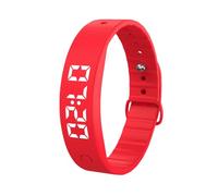 Pulsera despertador silenciosa, pulsera silenciosa con temporizador, reloj portátil, contador de calorías y pasos, para parejas, reunión, cocina, entrenamiento de viaje, casa
