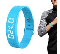 Pulsera despertador vibrante | pulsera recargable silenciosa, reloj despertador para grandes durmientes, 8 alarmas, para parejas, sueño y reunión, siesta, cocina, entrenamiento, viaje, casa
