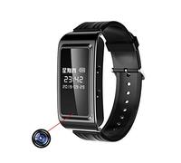 Pulsera Inteligente HD Grabadora 1080P Cámara Espía Oculta Portátil,Prevención Evidencia De Un Crimen Grabación Reloj Deportivo,Cámara Espía Reuniones De Negocios,Evidencia Smartwa-Negro 128 GB…