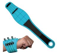 Pulsera Magnética,Pulsera Magnética para Herramientas,Cinturón magnético para herramientas con 9 imanes | Genial y práctico dispositivo para sujetar sujetadores, tornillos, clavos, tuercas, pernos y b