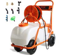 Pulverizador a presión, pulverizador de espalda, pulverizador de jardín, capacidad de 60 litros, presión de 0 a 90 PSI