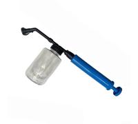 Pulverizador agrícola manual para polinización artificial Boquilla resistente al viento Mango ergonómico Ligero PET PP Transparente Depósito de 500 ml para tareas de huerto y jardín (500 ml)