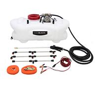 Pulverizador ATV Remolque 12V Tanque 60L Presión 12 Bar Granja Agrícola Tanque Jardín Esparcidor Pesticida Herbicida Fertilizante Abono Líquido Desinfectante Rociador Malas Hierbas + Fijaciones