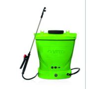 VITO - Pulverizador de jardín 16L con batería pulverizador eléctrico 12V/8AH, 6 bares, autonomía de 4 horas, con boquillas, cargador y lanza telescópica incluida, tratamiento de cultivos, plantas