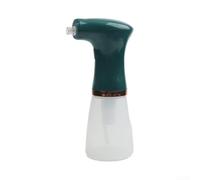 Pulverizador de aceite eléctrico con Turbo Boost Tipo C - Fina niebla y chorro para airfryer, cocina, hornear, barbacoa, dispensador de aceite de cocina, 22 cm (verde)