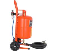 Pulverizador de arena de 18.9 litros, de alta presión (60-110 PSI), con 4 boquillas