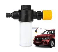 Pulverizador de espuma para coche, 100 ml, PVC, maceta transparente de una sola pieza, flujo ajustable, ideal para pulverizador a presión de lavado, herramienta de limpieza de mangueras de jardín