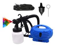 Pulverizador de pintura para 3 cartuchos de jeringa | Herramientas de contenedores de 800 ml para renovación y mejora del hogar para exteriores e interiores y paredes y puertas y