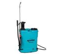 Cofan Pulverizador de espalda eléctrico 16 L · Batería litio 12 V 8Ah · Doble uso manual/automático