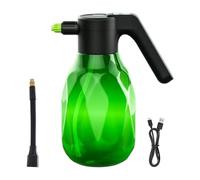 Pulverizador eléctrico, dispositivo de riego recargable de 2 litros, botella de pulverización eléctrica portátil, para césped, limpieza de coches, flores, verduras y hierro