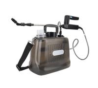 Pulverizador Eléctrico, Pulverizador con Batería de 2,1 Galones, Funcionamiento Automático de Gran Capacidad de 8 Litros, Pulverizador de Jardín, Batería Portátil de Larga (GREY)