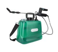 Pulverizador Eléctrico, Pulverizador con Batería de 2,1 Galones, Funcionamiento Automático de Gran Capacidad de 8 Litros, Pulverizador de Jardín, Batería Portátil de Larga (GREEN)