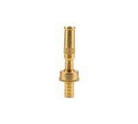 Pulverizador GARDENA Comfort de latón: pulverizador de jardín de metal para conexión a mangueras de 13 mm (1/2 "), chorro de agua ajustable y bloqueable (7165-20)