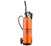 Pulverizador industrial de gran capacidad (17 litros), pulverizador de acero inoxidable para concreto con mango ergonómico y carro desmontable, mangueras de 1,2 metros y 3 metros, pulverizadores para