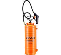 Pulverizador industrial para concreto, pulverizador de acero inoxidable de 14 litros, pulverizadores tri-poxy de alta resistencia, manguera de 52 cm con empuñadura ergonómica, mangueras de 1,2 m y 3 m