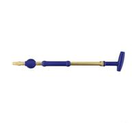 Pulverizador manual, boquilla de varilla de tracción ajustable con modos de niebla y flujo para botellas de 1,25 L +, herramienta de riego de jardín de doble cabeza de latón de 36 a 38 cm (cabeza