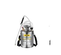 Pulverizador manual VEVOR, con capacidad de 1-3,5 galones, fabricado en acero inoxidable duradero. Modelo de 4L (1Gal)