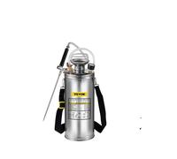 Pulverizador manual VEVOR, con capacidad de 1-3,5 galones, fabricado en acero inoxidable duradero, modelo de 8L 2Gal
