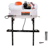 Pulverizador para ATV VEVOR, 7 litros/minuto, bomba de 12V, presión de funcionamiento de la bomba de 0,1 a 0,5 MPa, pulverizador con presión de 0 a 72 PSI. Incluye manguera de 6,1 metros y cable de co