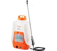 Pulverizador portátil a batería con tanque de 4 galones y presión ajustable de 0 a 90 PSI